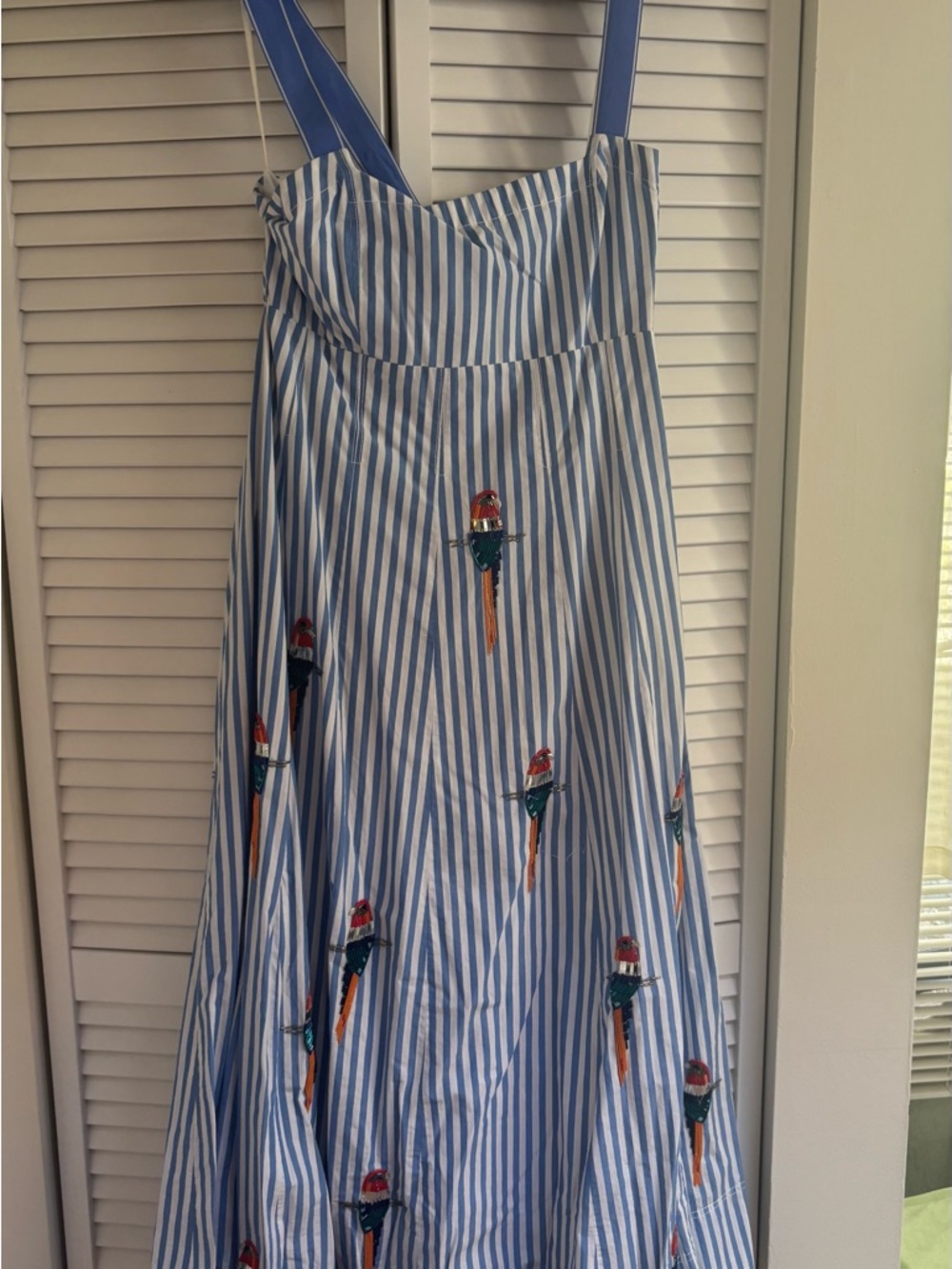 Maeve Anthropologie embellished parrot sundress - Picture 3 of 7